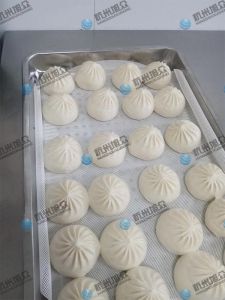 旭眾包子機上門安裝，現場調試完成成型效果棒！